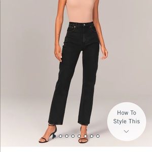 90’s Ultra High Rise Straight Jean NWOT